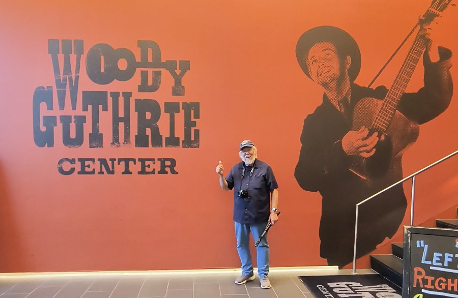 Woody Guthrie Center interior
